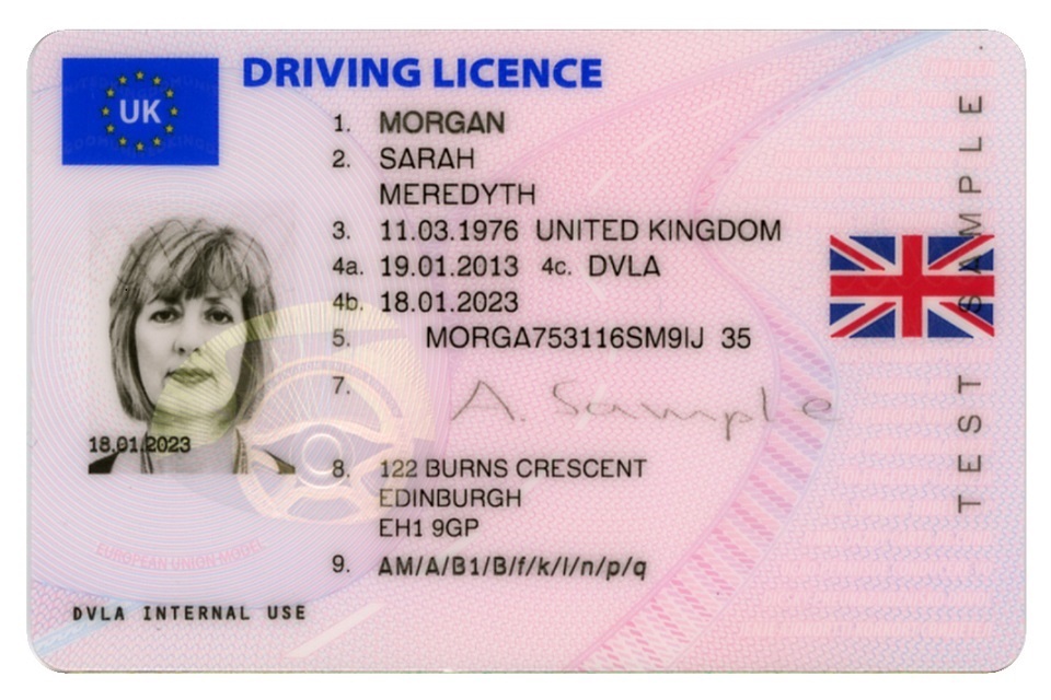 UK Drivers License